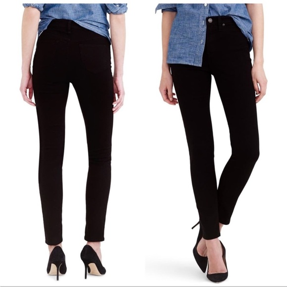 JCREW Black Lookout Highrise Skinny Jeans 30 - Picture 1 of 9